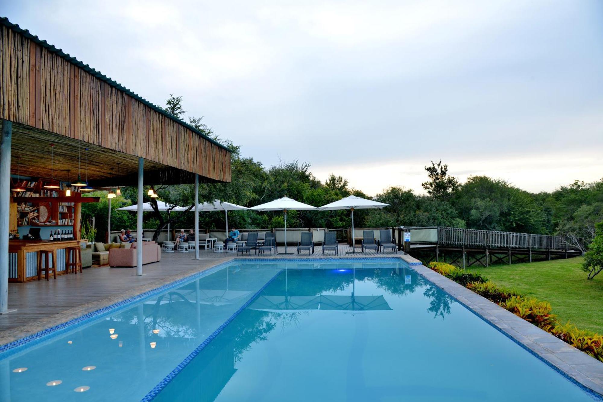Kruger Safari Lodge Manyeleti Game Reserve Bagian luar foto